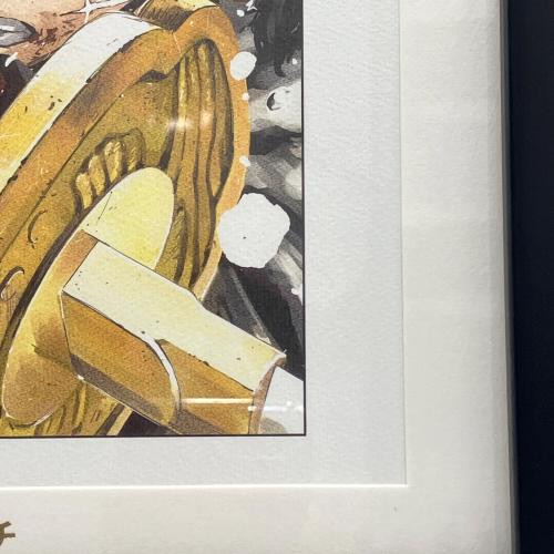 集英社　カグラバチ FRAME ART JC9巻カバー