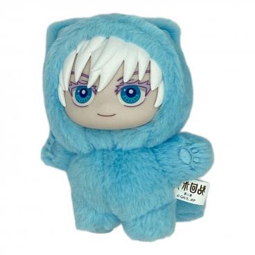 EAKI 呪術廻戦 五条悟 猫耳ぬいぐるみ ぬいぐるみマスコット 中国限定