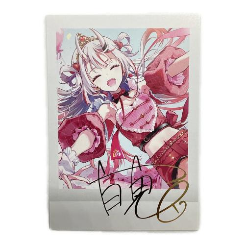■ホロライブ (ホロライブ) ブロマイド/チェキ 百鬼あやめ　誕生日記念2024　箔押し