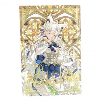 COVER ホロライブ 白上フブキ ブロマイド/チェキ 誕生日記念2024 直筆サイン入り
