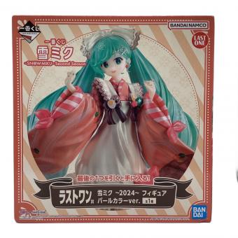 BANDAI SPIRITS　雪ミク ～2024～ パールカラーver. 「一番くじ 雪ミク ～SNOW MIKU～ Second Season」 ラストワン賞 フィギュア