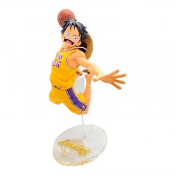 BANDAI ONE PIECE モンキー・Ｄ・ルフィ ONE PIECE ×NBA MASTER STARS PIECE THE MONKEY.D.LUFFY LOS ANGELES LAKERS ノンスケールフィギュア