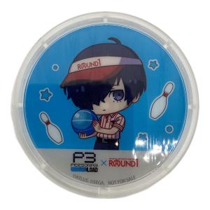 ラウンドワン ペルソナ3 主人公(ちびキャラ) アクリルコースター 「ペルソナ3 リロード×ROUND1」 コラボメニュー注文特典
