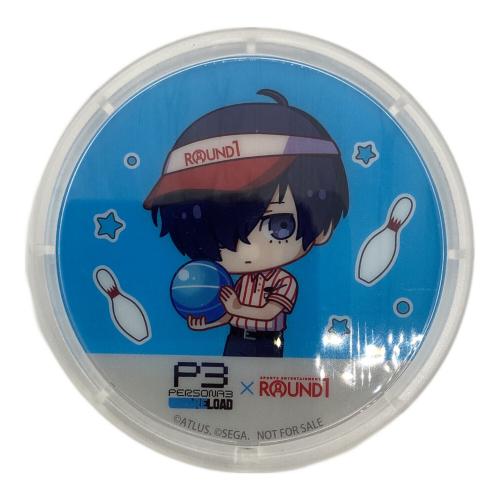 ラウンドワン ペルソナ3 主人公(ちびキャラ) アクリルコースター 「ペルソナ3 リロード×ROUND1」 コラボメニュー注文特典