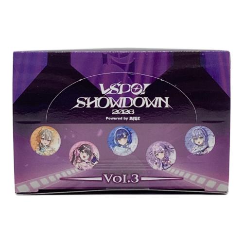 ぶいすぽっ! 缶バッジ VSPO SHOWDOWN 2026 ランダム缶バッジ VOL.3 全5種セット