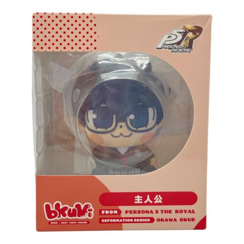 エンプティ　ペルソナ5ザ・ロイヤル フィギュア ソフビ　主人公×ぶくぶ ぶくビ