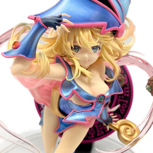 MAGI ARTS 遊☆戯☆王 ブラック・マジシャン・ガール 1/6スケールフィギュア 色紙＆缶バッジ付