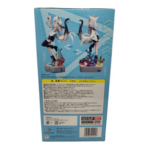 デザインココ ホロライブ 白上フブキ We are GAMERS!!!! Ver. 1/7 PVC製塗装済み完成品