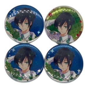 KING OF PRISM　香賀美タイガ キンプリ10周年展 トレーディング56mmオーロラ缶バッジ　4個セット