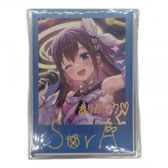 COVER ホロライブ ときのそら 直筆サイン＆メッセージ入りおるだん描き下ろしチェキ風ブロマイドカード 誕生日記念2024 誕生日記念フルセット 購入特典