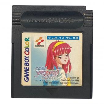 コナミ　GBソフト　ときめきメモリアルポケット スポーツ編 校庭のフォトグラフ (箱説なし)