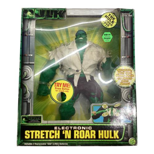 TOY BIZ　MARVEL Electronic Stretch 'N Roar Incredible Hulk（エレクトロニック ストレッチ＆ロアー インクレディブル・ハルク） アクションフィギュア