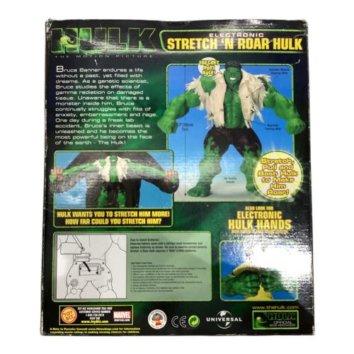 TOY BIZ　MARVEL Electronic Stretch 'N Roar Incredible Hulk（エレクトロニック ストレッチ＆ロアー インクレディブル・ハルク） アクションフィギュア