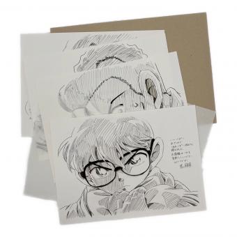 小学館　名探偵コナン 複製原画セット 隻眼の残像 少年サンデープレミアムSHOP 限定盤特典