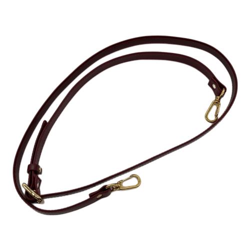 SOLWA Ib ミニレザーサッチェルバッグ ネイビー×レッド