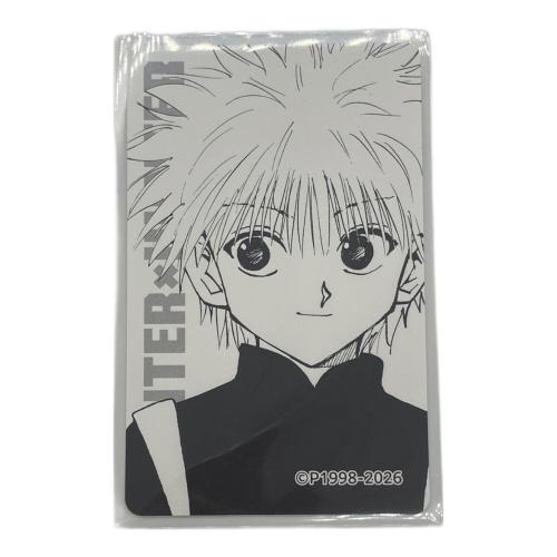 集英社 HUNTER×HUNTER バースデーカードホルダー（特製カード2枚付き） キルア＝ゾルディック ジャンプショップグッズ