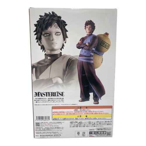 BANDAI SPIRITS フィギュア　我愛羅（風影） 「一番くじ NARUTO-ナルト- 疾風伝 風影奪還編」 MASTERLISE D賞 フィギュア