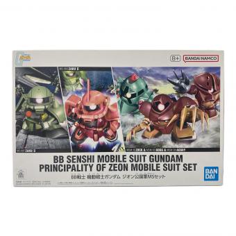 BANDAI（バンダイ）　BB戦士 機動戦士ガンダム ジオン公国軍MSセット [5068331]