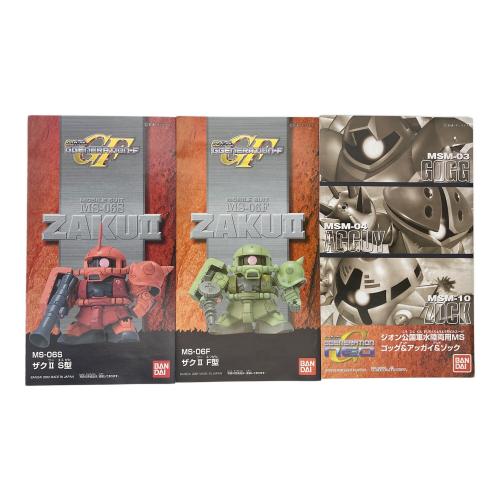 BANDAI（バンダイ）　BB戦士 機動戦士ガンダム ジオン公国軍MSセット [5068331]