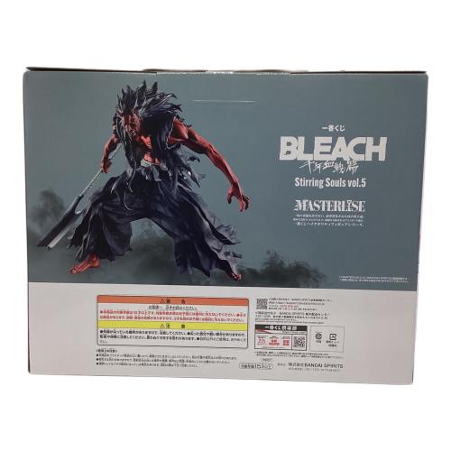 BANDAI SPIRITS　更木剣八 「一番くじ BLEACH-ブリーチ- Stirring Souls vol.5」 MASTERLISE ダブルチャンスキャンペーン・ラストワン賞 フィギュア
