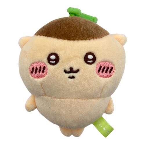 グレイ・パーカー・サービス　ちいかわ くりまんじゅう　まるぷわマスコット 「ちいかわ なんか小さくてかわいいやつ」　ぬいぐるみマスコット タグなし