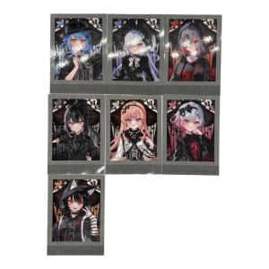 h.NAOTO 魔法少女ノ魔女裁判 ノーマル フォトカード7種セット 魔法少女ノ魔女裁判×h.NAOTO