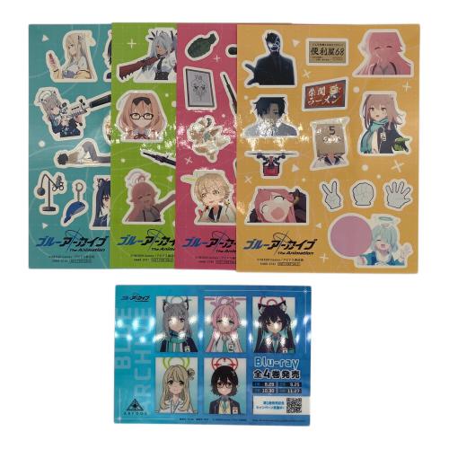 松竹　ブルーアーカイブ The Animation BOX付き全4巻セット