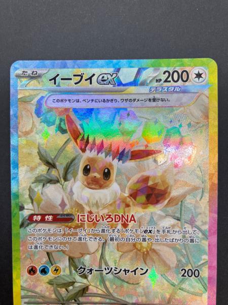 ポケモンカード イーブイex 223/187 SAR スカーレット&バイオレット