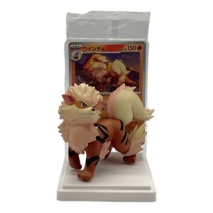 ポケモン　ウィンディ　ポケモンカードイラストフィギュアコレクション ミニフィギュア　