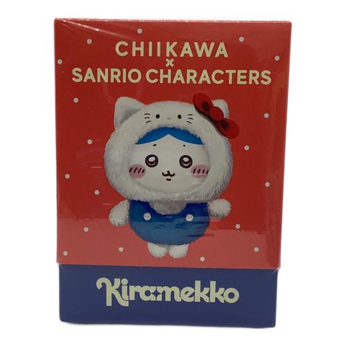 グレイ・パーカー・サービス　ハチワレ×ハローキティ Kiramekko 「ちいかわ なんか小さくてかわいいやつ×サンリオキャラクターズ」