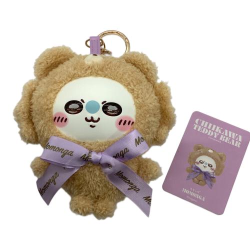 グレイ・パーカー・サービス　ちいかわ　モモンガ　Kiramekko Teddy Bear ぬいぐるみマスコット　